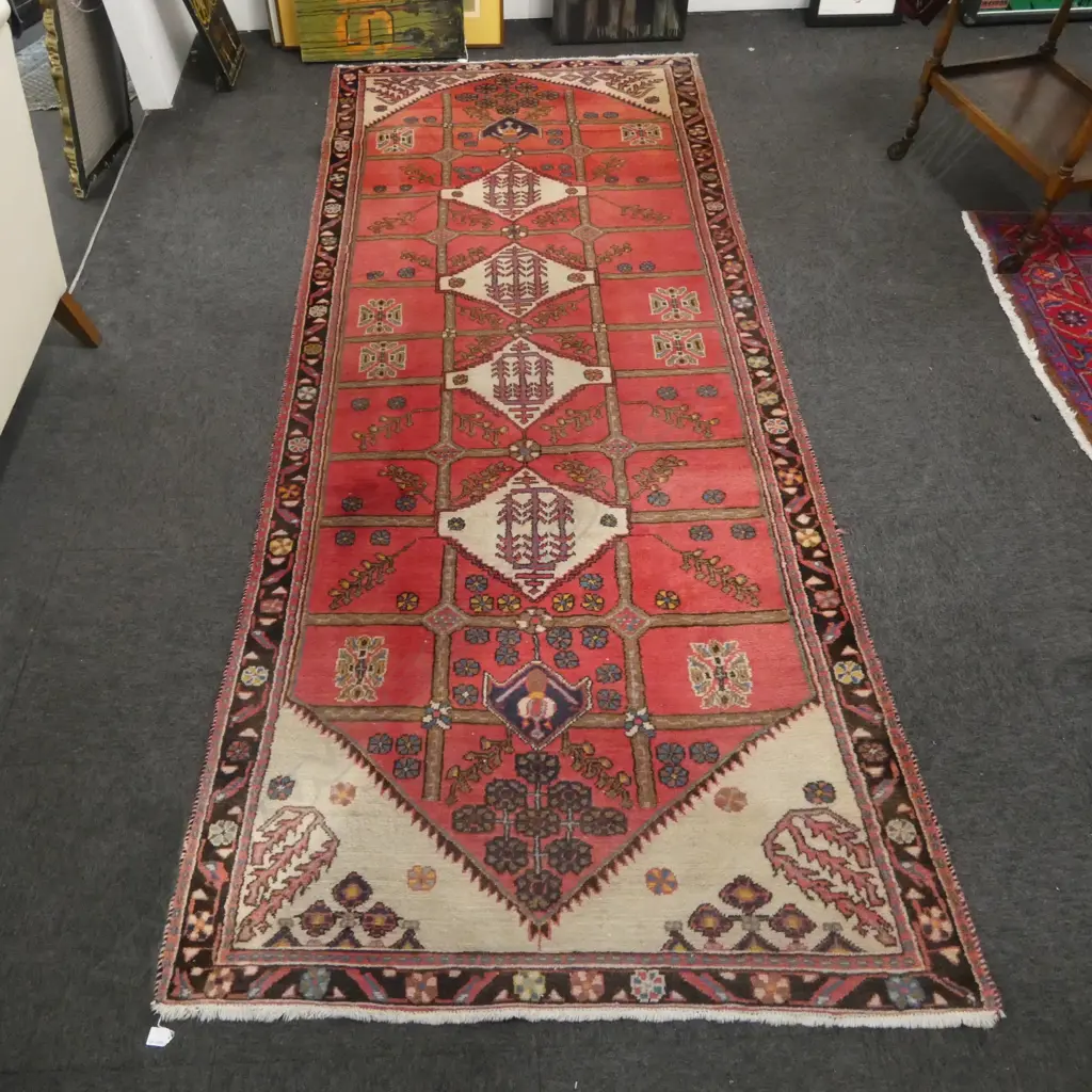 HAND KNOTTED WOOL PILE RUG 3100x1350mm Image 1++