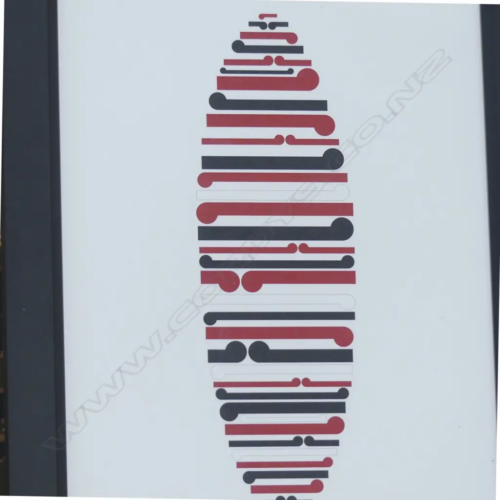 BRON ALEXANDER, MAORI DESIGN AFTER GORDON WALTERS, 92/100 410x285mm Image 1++