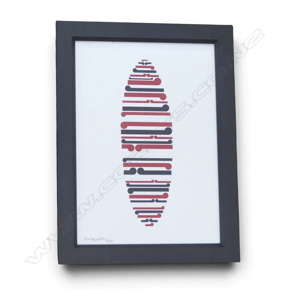BRON ALEXANDER, MAORI DESIGN AFTER GORDON WALTERS, 92/100 410x285mm Image 1++
