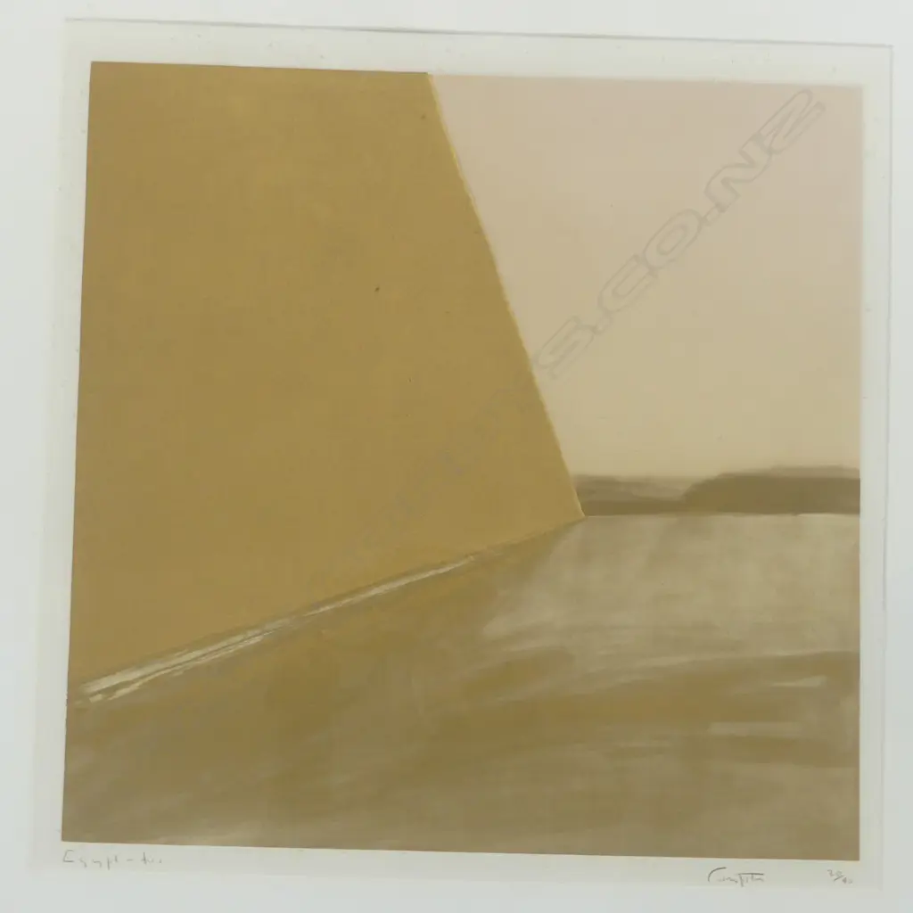 RODNEY FUMPSTON  PRINT 'EGYPT II'  530 x 500mm Image 1++