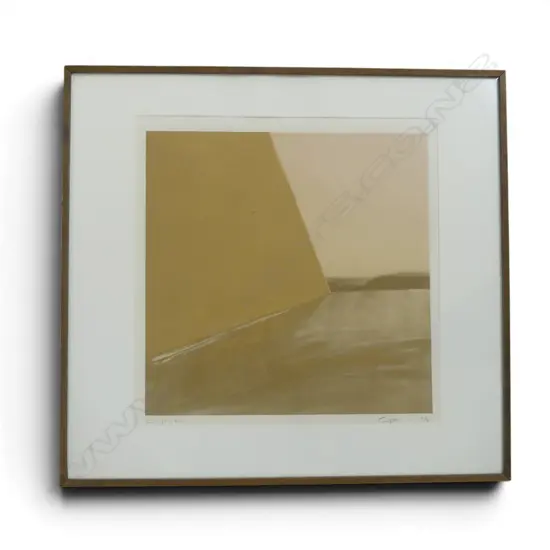 RODNEY FUMPSTON  PRINT 'EGYPT II'  530 x 500mm