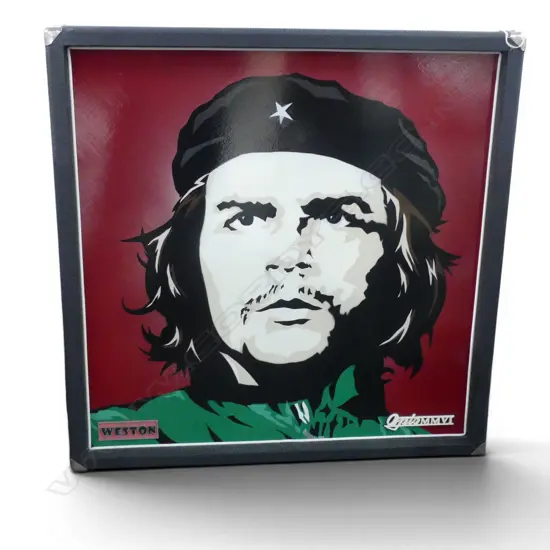 WESTON FRIZZELL, CHE GUEVARA, ACRYLIC ON BOARD 690x690mm