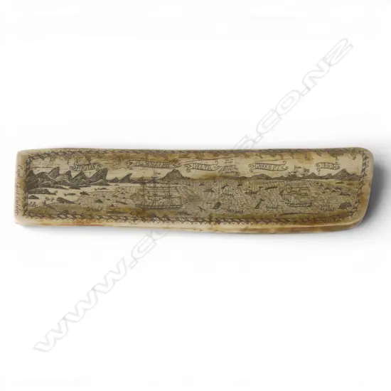 RESIN SCRIMSHAW 105x425mm