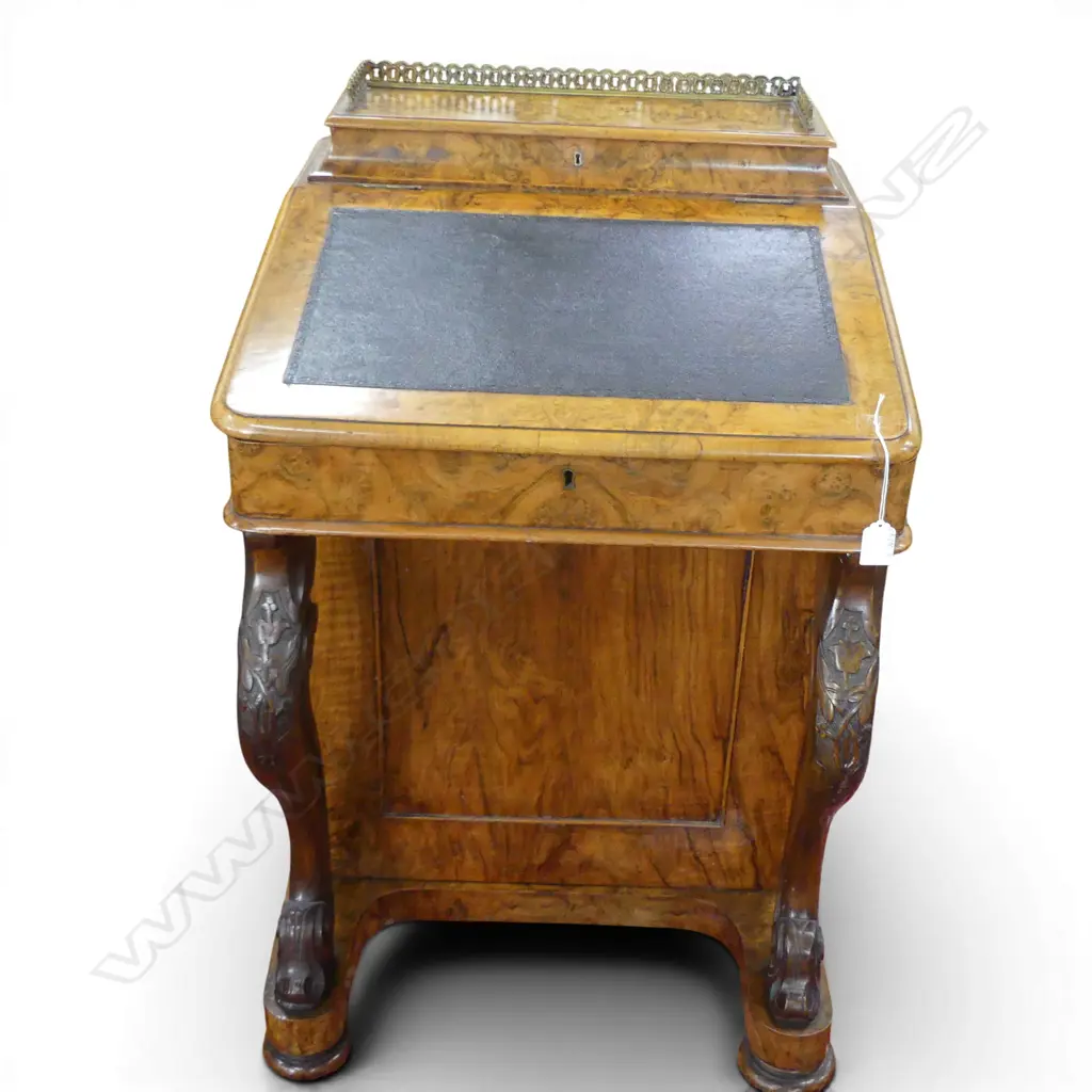 ANTIQUE WALNUT DAVENPORT 530x530x860mm Image 1++