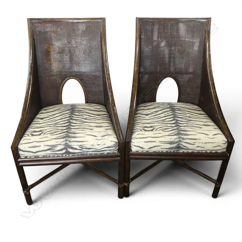 PR McGUIRE CHAIRS, 1 w. TEAR Image 1++