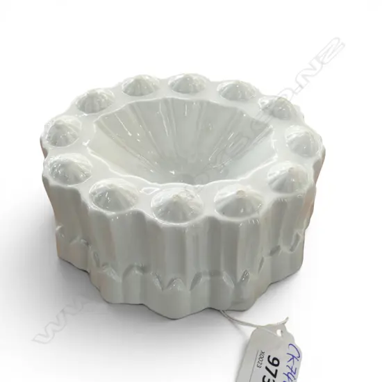 VINTAGE SHELLEY CHINA JELLY MOULD W.155mm