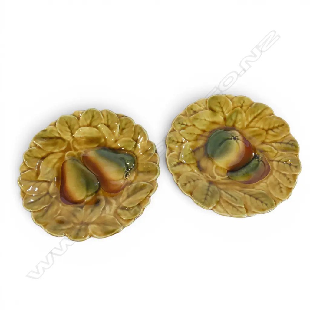 2 SARREGUEMINES PLATES Dia.195mm Image 1++