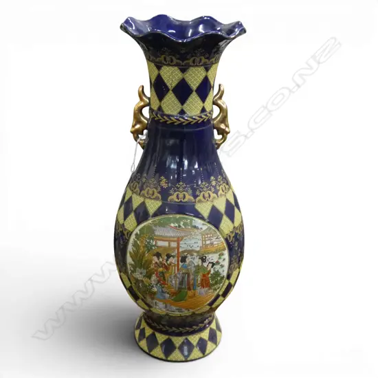 ORIENTAL FLOOR VASE H.600mm
