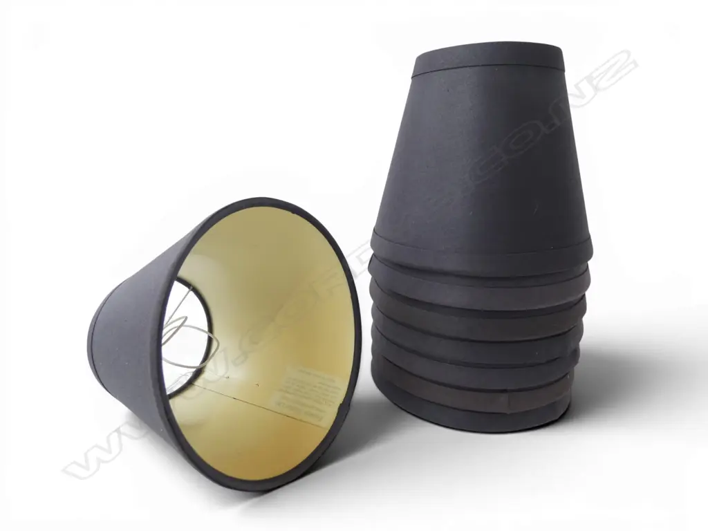 8 EUNICE TAYLOR LAMPSHADES H.130mm Image 1++