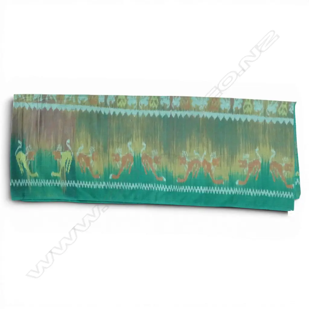 TENGANAN (BALI) EMERALD GREEN IKAT  Image 1++