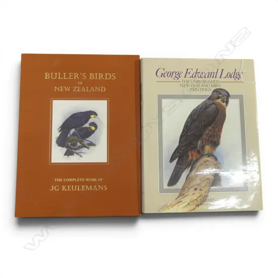 2 BIRD BOOKS; BULLERS & GEORGE EDWARD LODGE