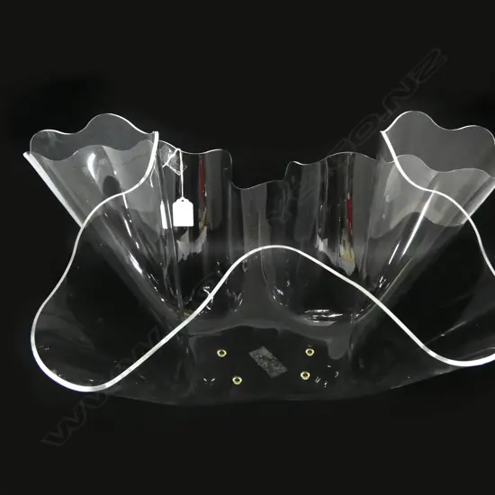LUCITE HANDKERCHIEF BOWL H.300mm