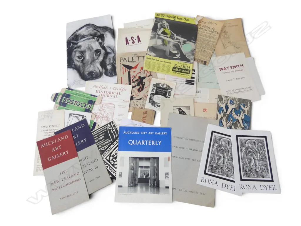 NZ ART EPHEMERA Image 1++
