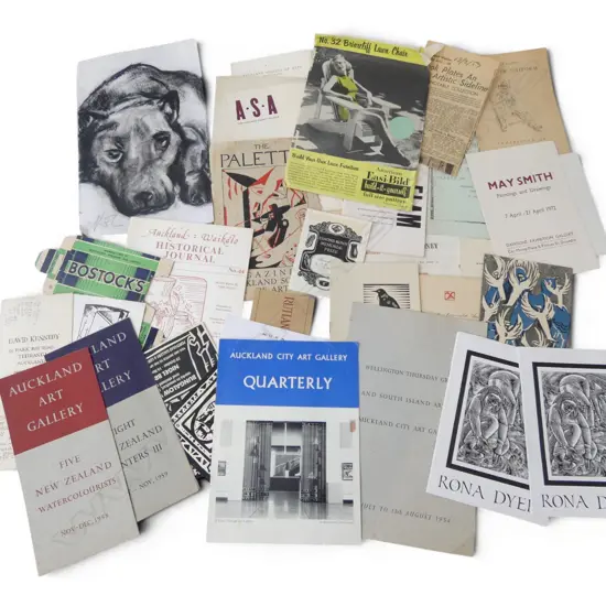 NZ ART EPHEMERA