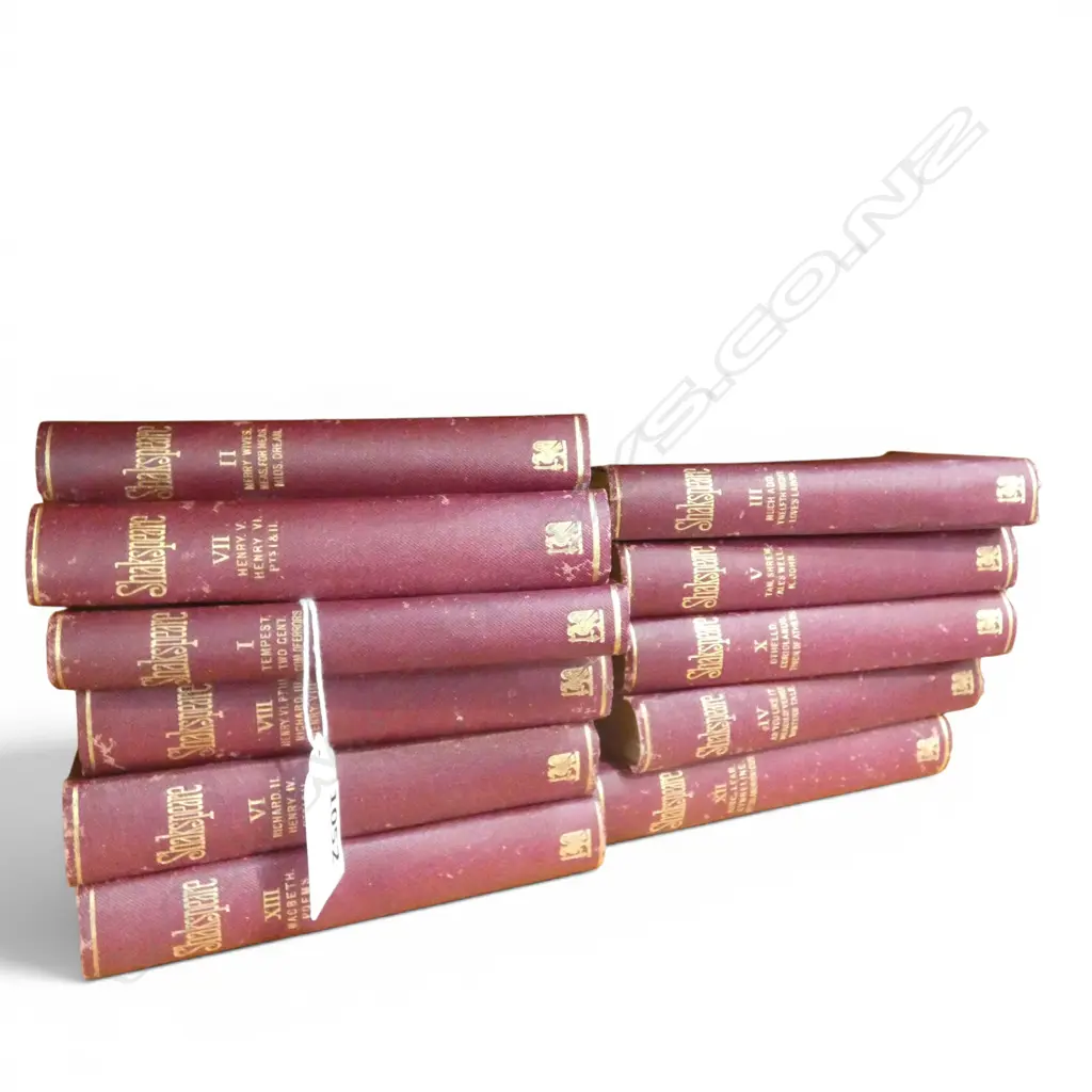11 VOLS SHAKESPEARES PLAYS H.125mm Image 1++
