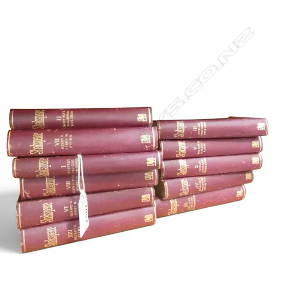 11 VOLS SHAKESPEARES PLAYS H.125mm