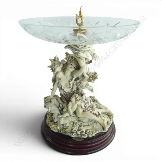 SIGNED FLORENCE ARMARNI FIGURE TABLE CENTERPIECE H400MM