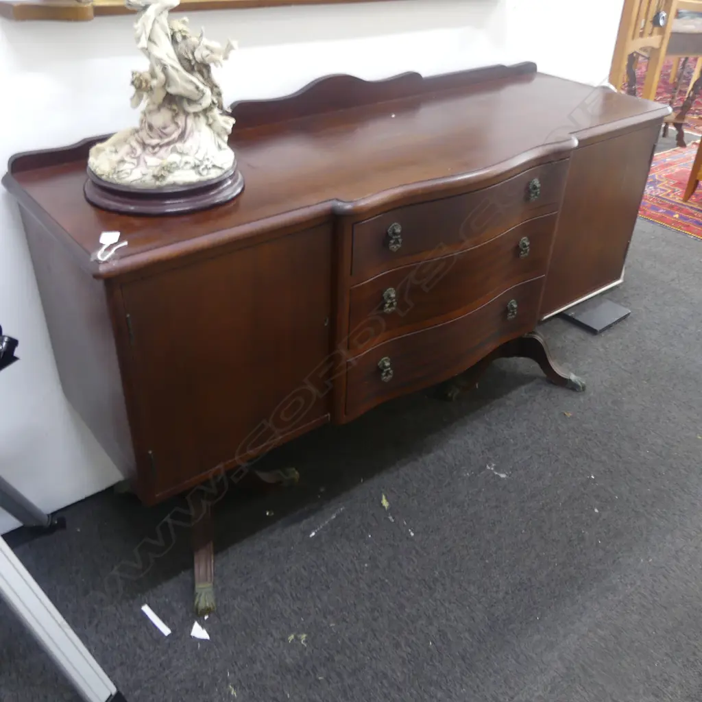 MAHOGANY  SIDEBOARD 1480x470x900mm Image 1++