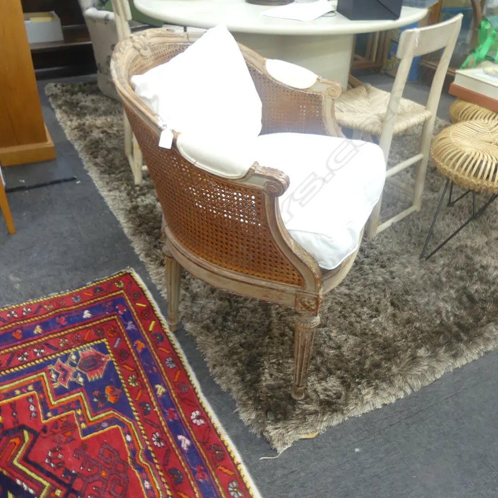 FRENCH STYLE CANED ARMCHAIR Image 1++