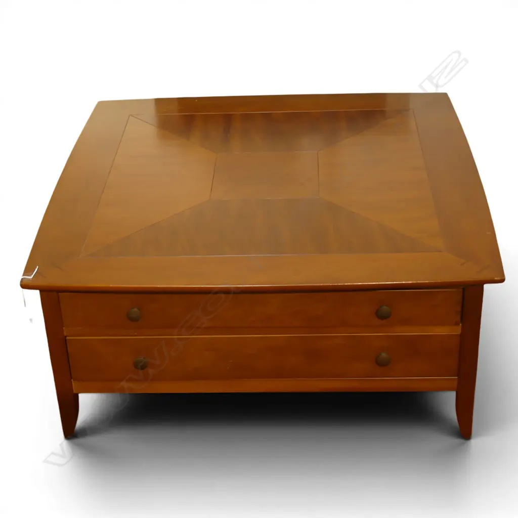 ROSE & HEATHER COFFEE TABLE w. 4 DRAWERS 950x920x415mm Image 1++