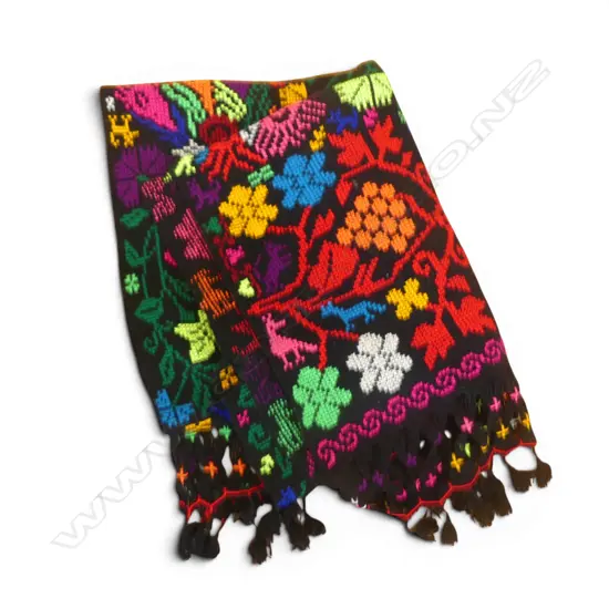 MEXICAN REBOZO SHAWL 2000x720mm