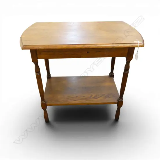 OAK SIDE TABLE 760x440x660mm