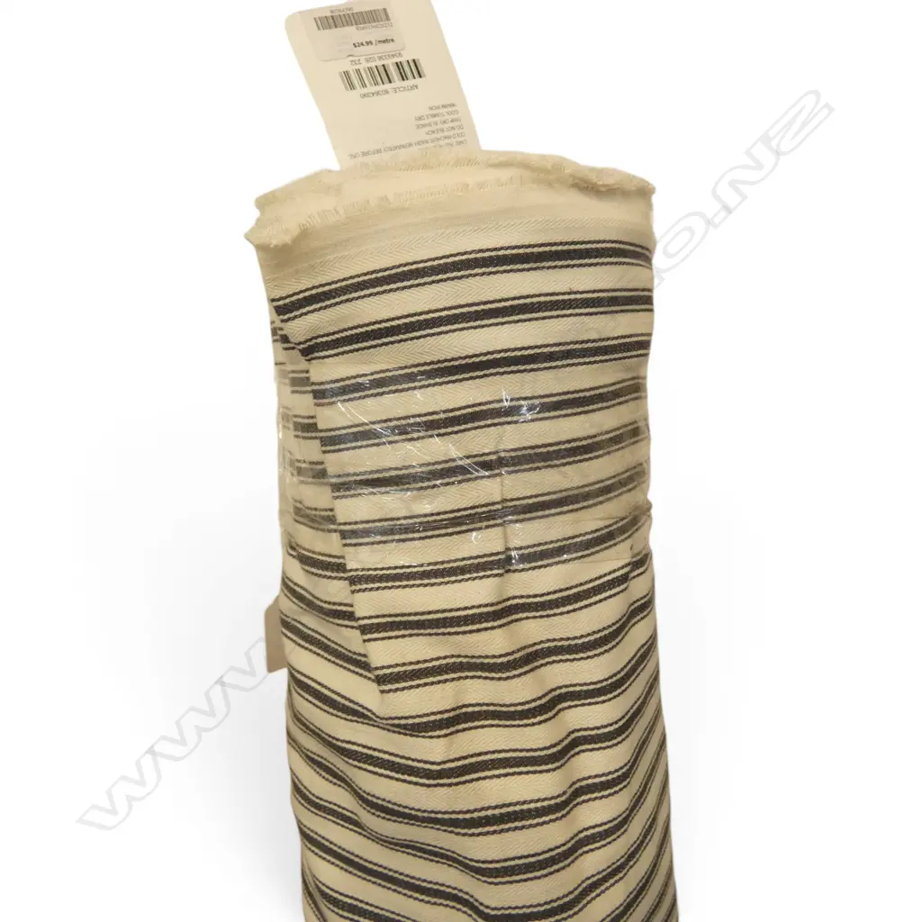 ROLL OF 100% COTTON TICKING (20M W.1550mm) Image 1++