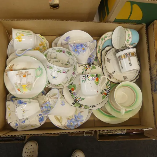 10 SHELLEY CHINA C/S/PS MIXED PATS