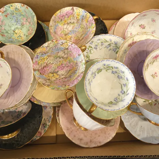 10 SHELLEY CHINA C/S/PS MIXED PATS