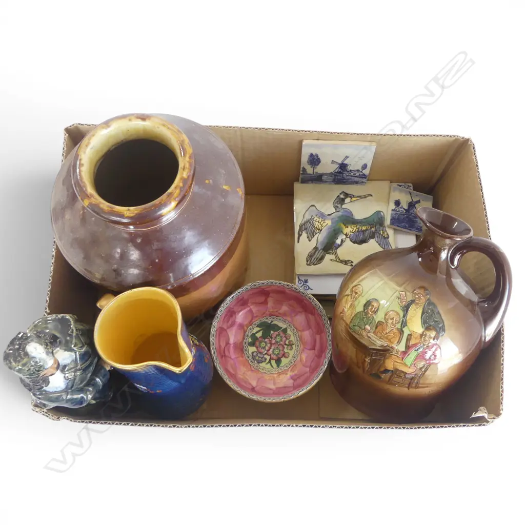 ASST. STONEWARE, CHINA & TILES faults Image 1++
