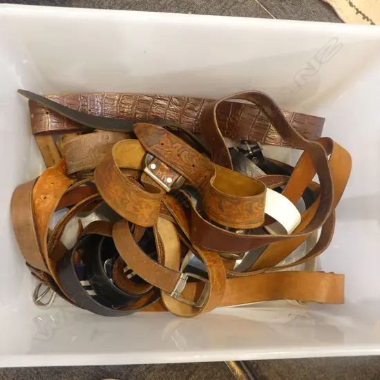 ASST. LEATHER BELTS