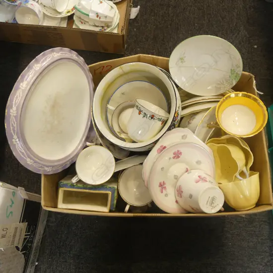 BOX LOT SHELLEY CHINA AF