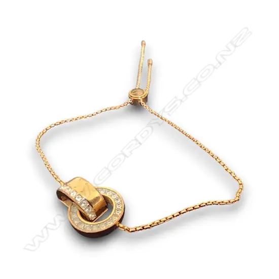 SWAROVSKI FURTHER GOLD-PLATED BRACELET