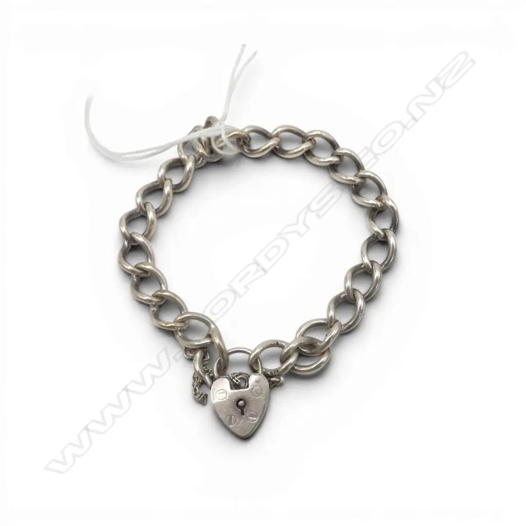 S/SILVER CHAIN LINK BRACELET 23.1GMS Image 1++