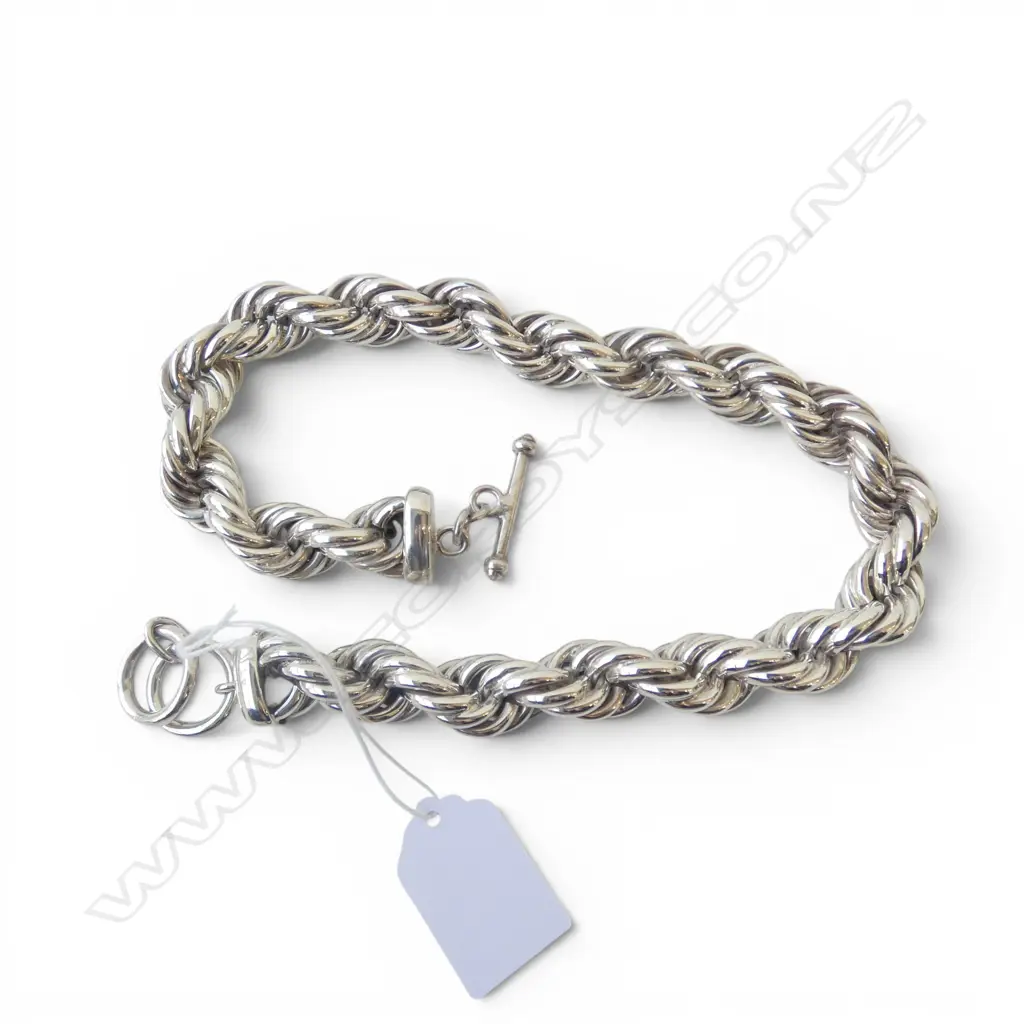 MEXICAN 925 SILVER NECKLACE L.490mm, 253gms Image 1++