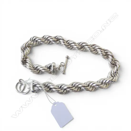MEXICAN 925 SILVER NECKLACE L.490mm, 253gms