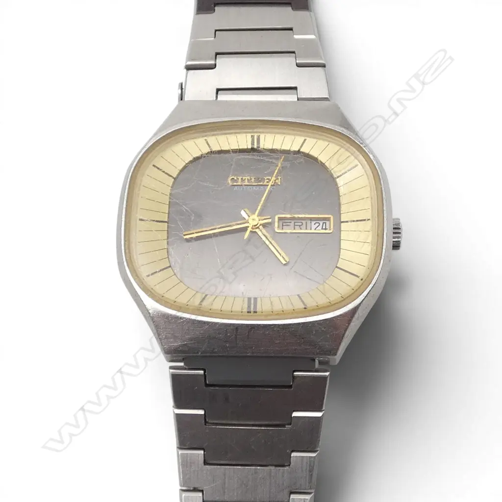 MID CENTURY CITIZEN AUTOMATIC GENTS WRISTWATCH GOING Image 1++