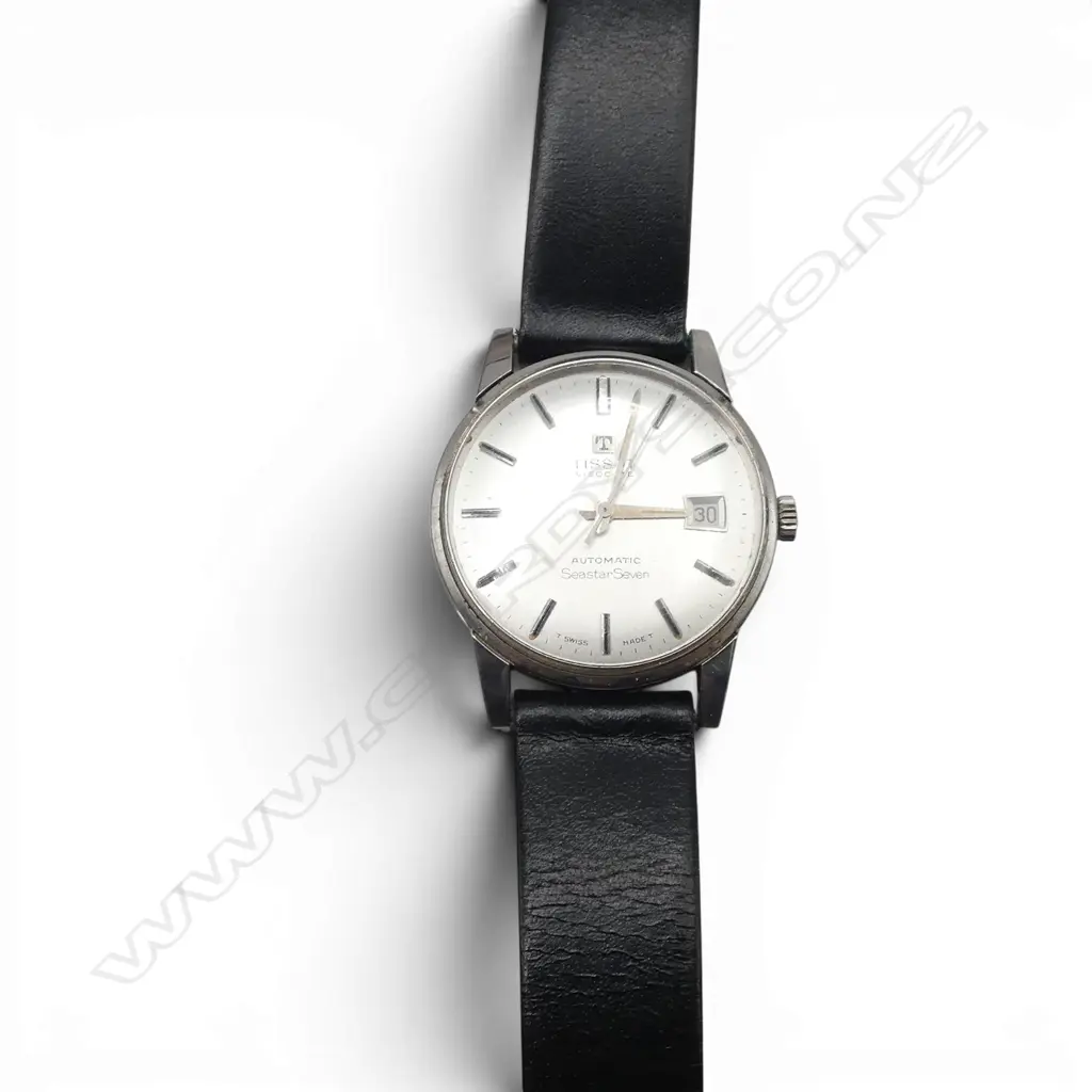 TISSOT VISODATE AUTOMATIC SEASTAR 7 GC85 WRISTWATCH IN ORIGINAL CASE GOING Image 1++