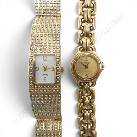 2 LADIES GP WRIST WATCHES; 1 CHRISTIAN BERNARD, BOTH WORN
