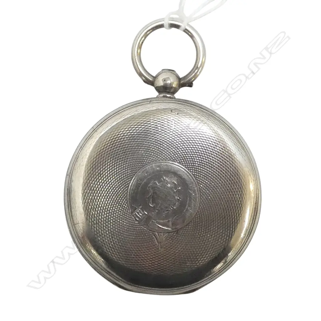 VICTORIAN S/SILVER OPEN FACE POCKET WATCH LONDON 1861 FAULTS 81GMS TOTAL WEIGHTT Image 1++
