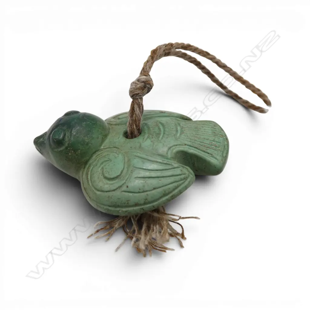 JADE BIRD CHARM 40x30mm Image 1++
