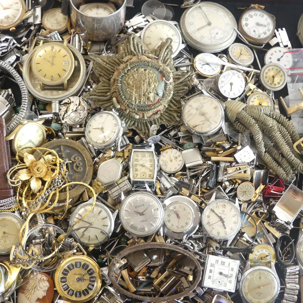 BAG ASST. WATCHES, PARTS ETC Image 1++