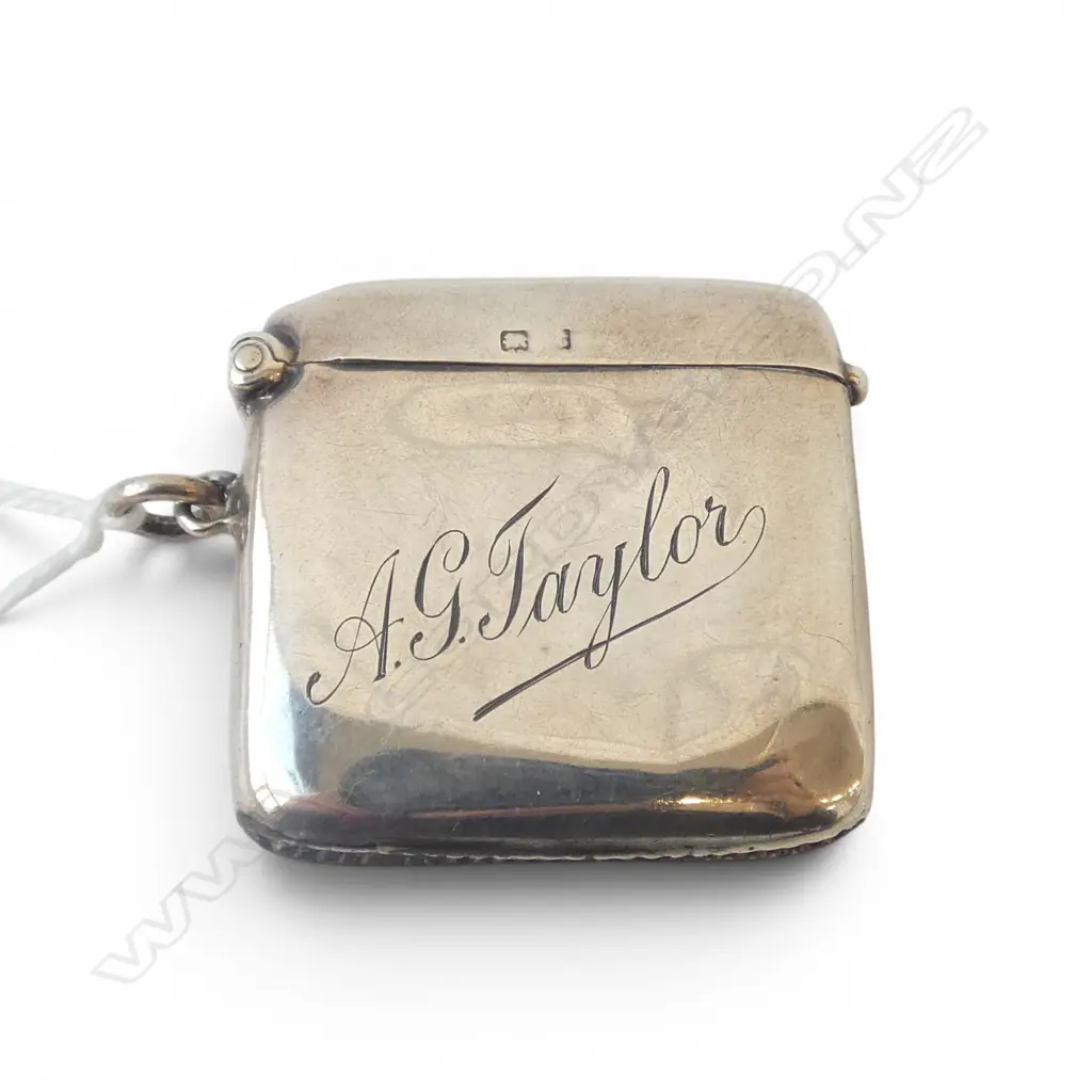 SILVER VESTA Birmingham 1918. 24.9gms Image 1++