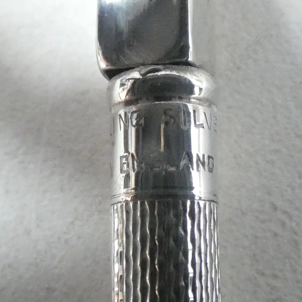 ART DECO S/SILVER BRIDGE PENCILS ORIGINAL BOX 31GMS  Image 1++