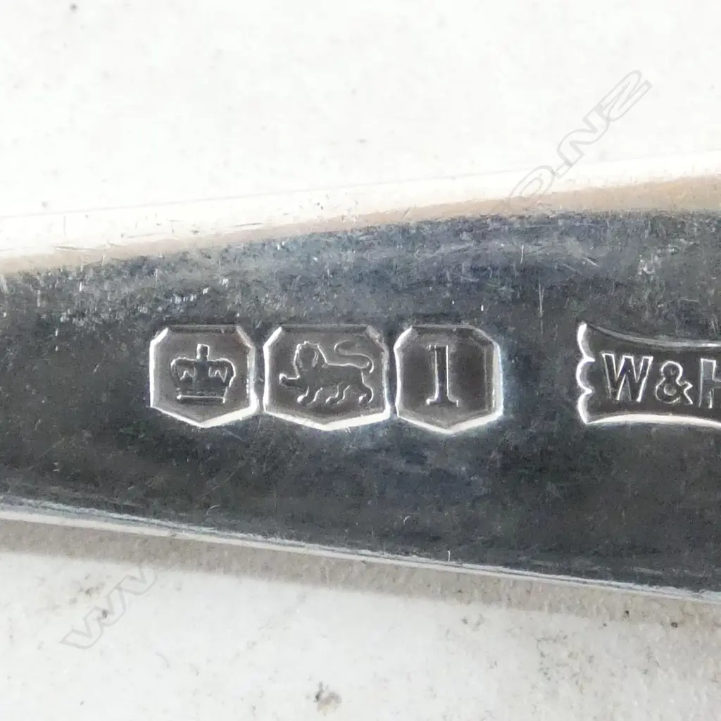 STG SILVER SPOON SHEFFIELD 1928 & STG FORK LONDON 1923, 87gms  Image 1++