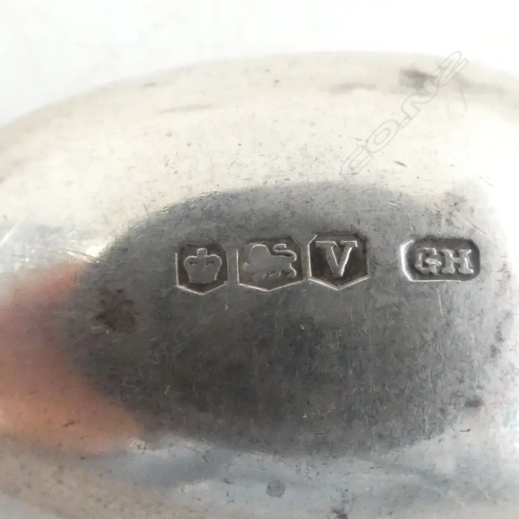 5 ASST. STG SILVER SPOONS 74gms Image 1++