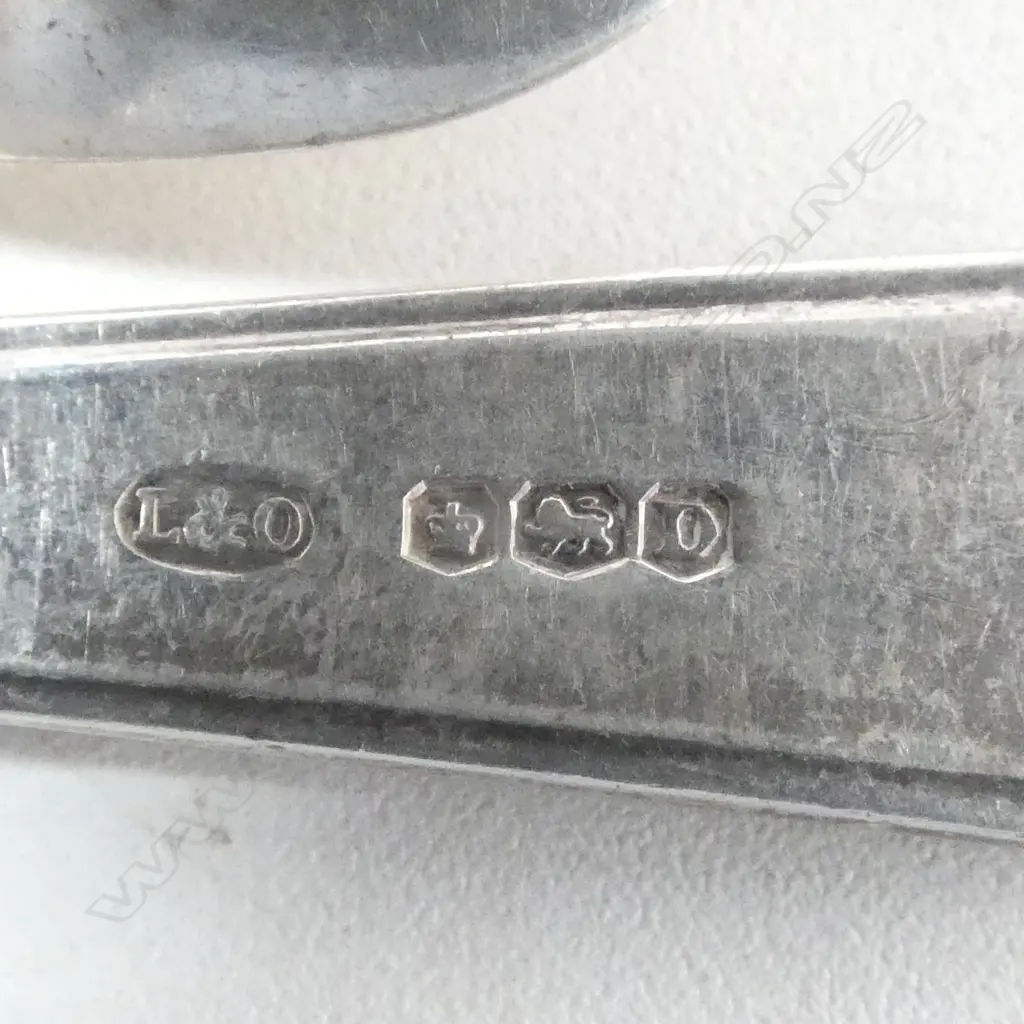 5 ASST. STG SILVER SPOONS 74gms Image 1++