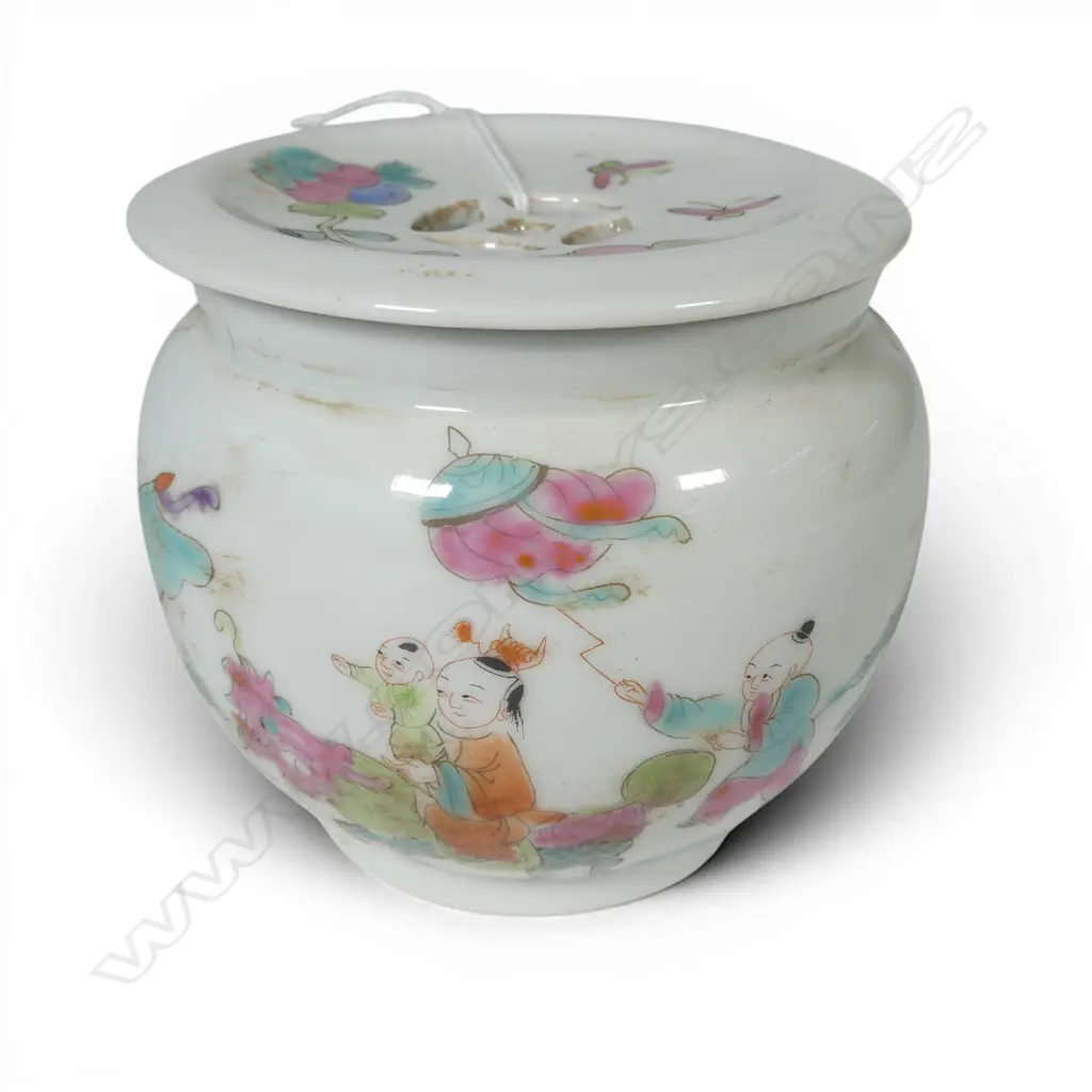ORIENTAL LIDDED CONTAINER H.85mm Image 1++