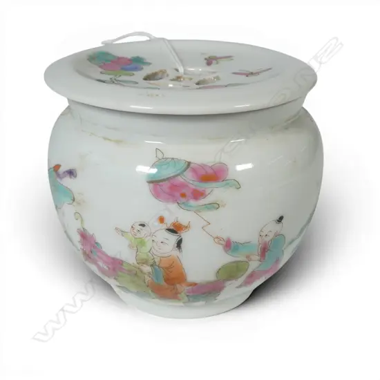 ORIENTAL LIDDED CONTAINER H.85mm