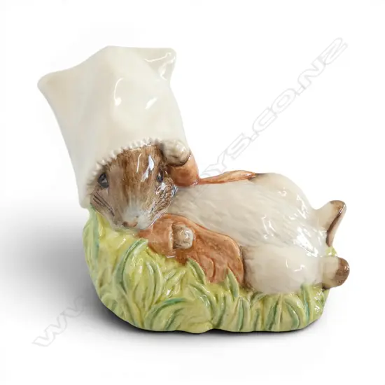 ROYAL ALBERT BEATRIX POTTER 'BENJAMIN WAKES UP', H.60x100mm